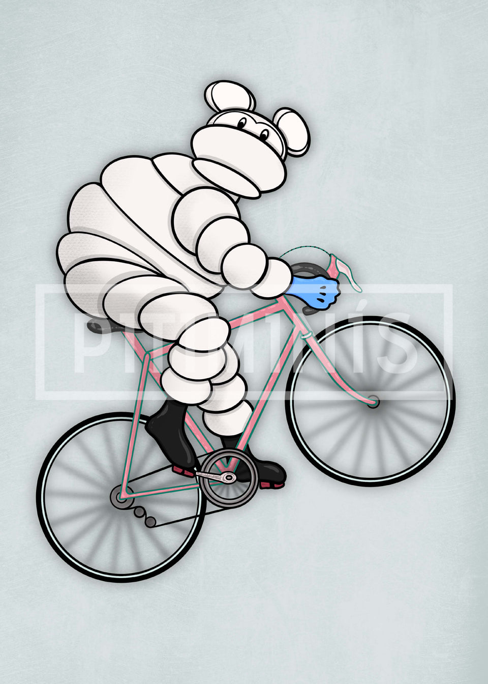 Mickelin Cyclist. Héctor Clarossi. Edición Limitada 15 Unidades.