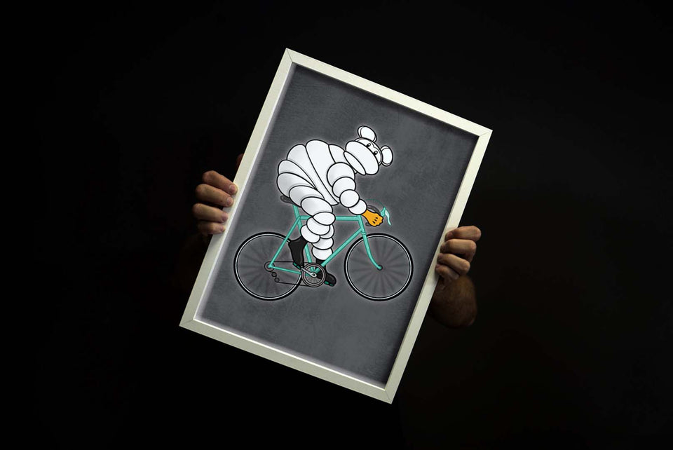 Mickelin Cyclist. Héctor Clarossi. Edición Limitada 15 Unidades.