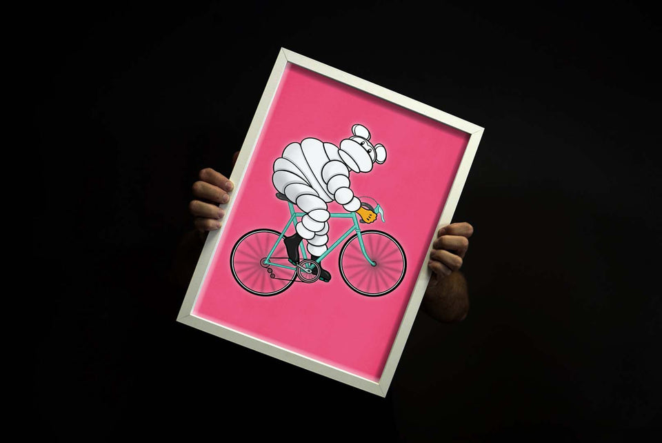 Mickelin Cyclist. Héctor Clarossi. Edición Limitada 15 Unidades.