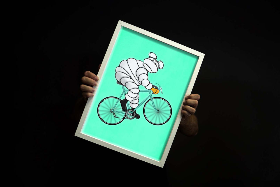 Mickelin Cyclist. Héctor Clarossi. Edición Limitada 15 Unidades.