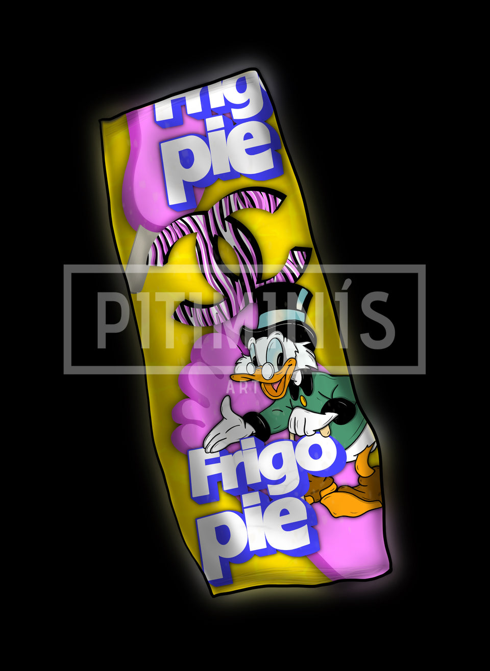 Chanel Pie. Héctor Clarossi. Edición Limitada 15 Unidades - Pitiminís