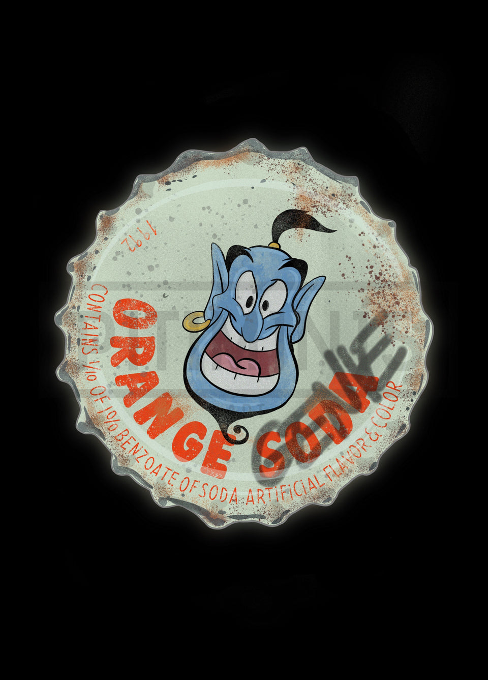 Genie Soda. Héctor Clarossi. Edicicón Limitada 15 Unidades. - Pitiminís