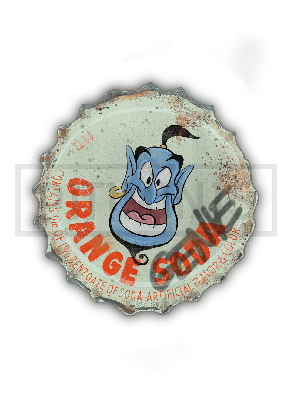 Genie Soda. Héctor Clarossi. Edicicón Limitada 15 Unidades. - Pitiminís