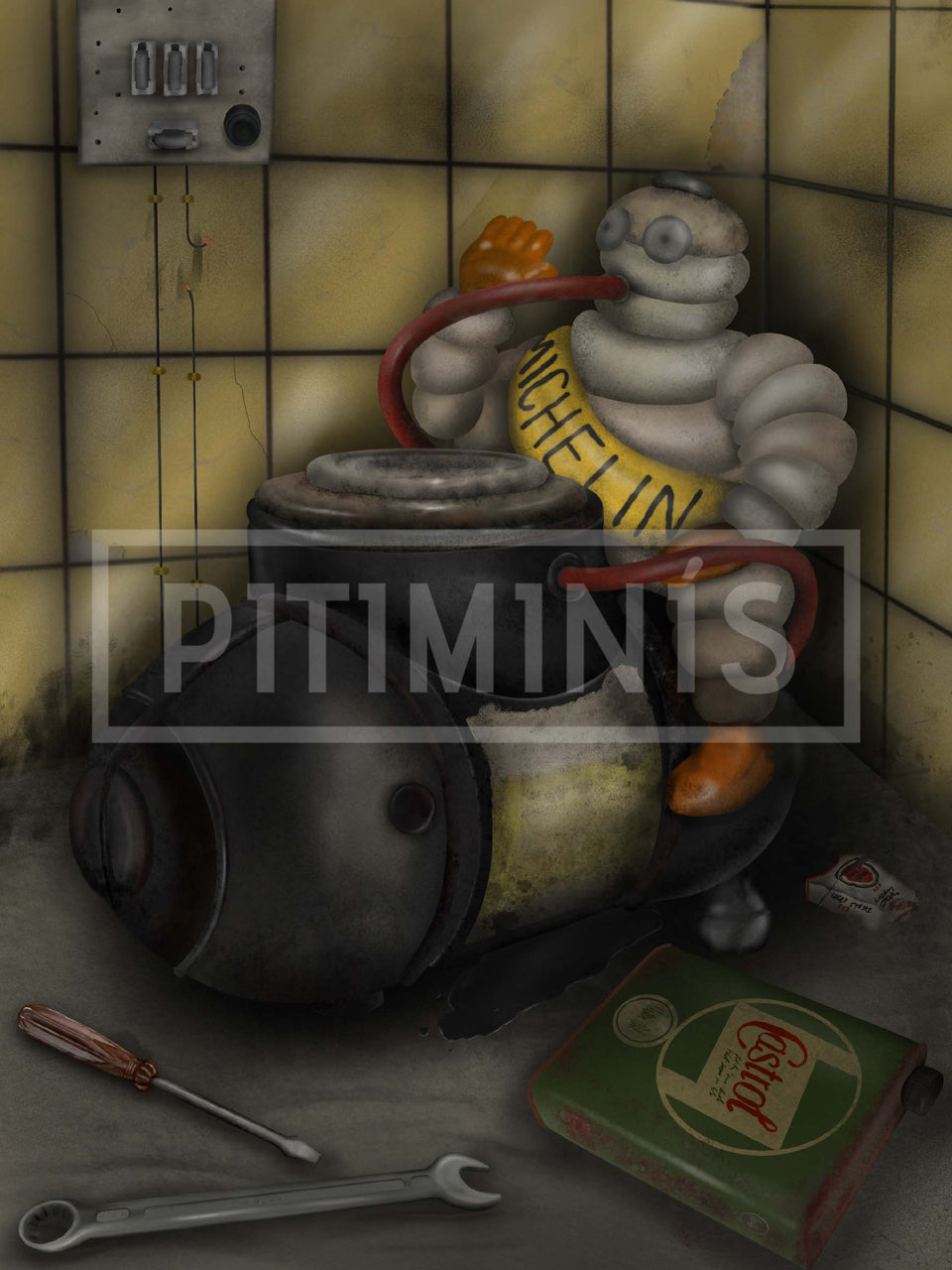 Mechanical Michelin. Héctor Clarossi. Edición Limitada 15 Unidades