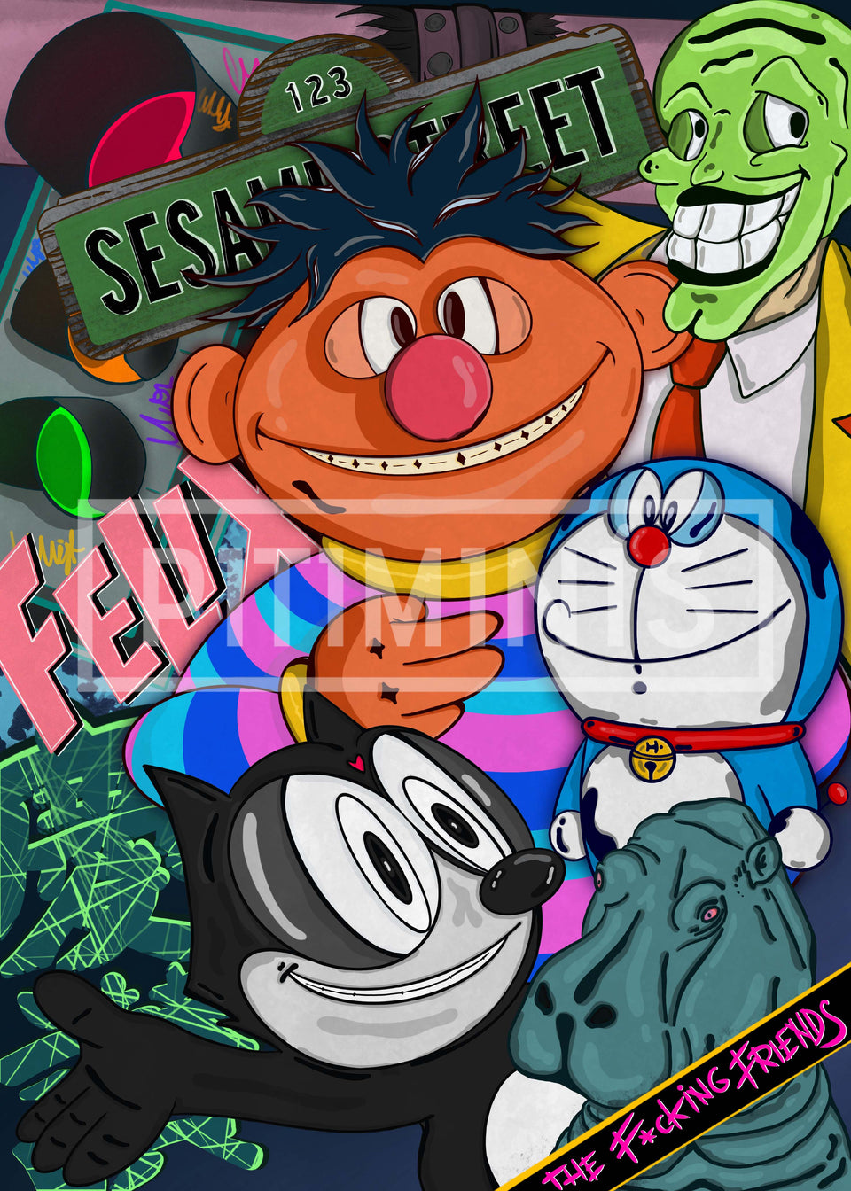 My fucking friends. Héctor Clarossi. Edición Limitada 15 Unidades