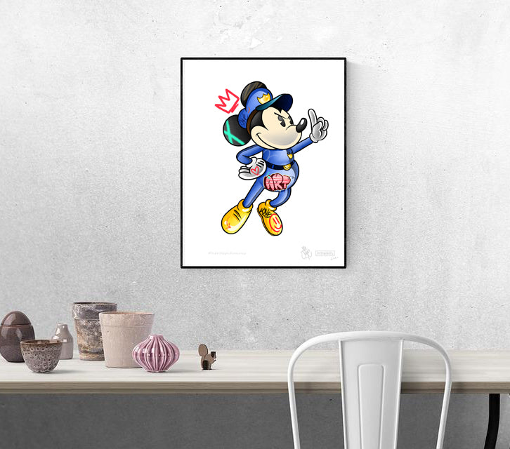 Joke KPC Print Benéfico Covid-19. Fuerzas del Orden - Pitiminís