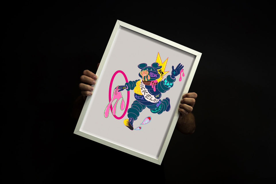 Mickelin Wheel. Héctor Clarossi. Edición Limitada 15 Unidades.