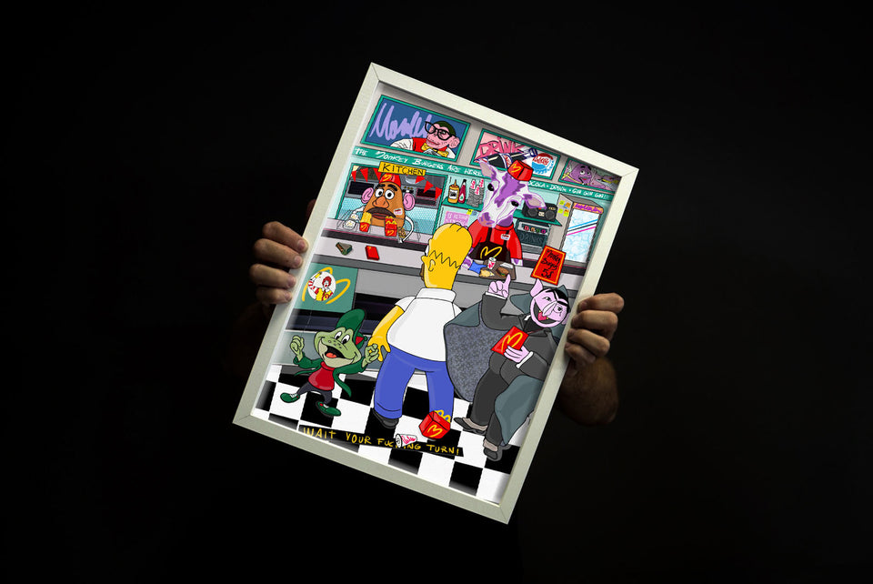 Monkey Burger. Héctor Clarossi. Edición Limitada 20 Unidades