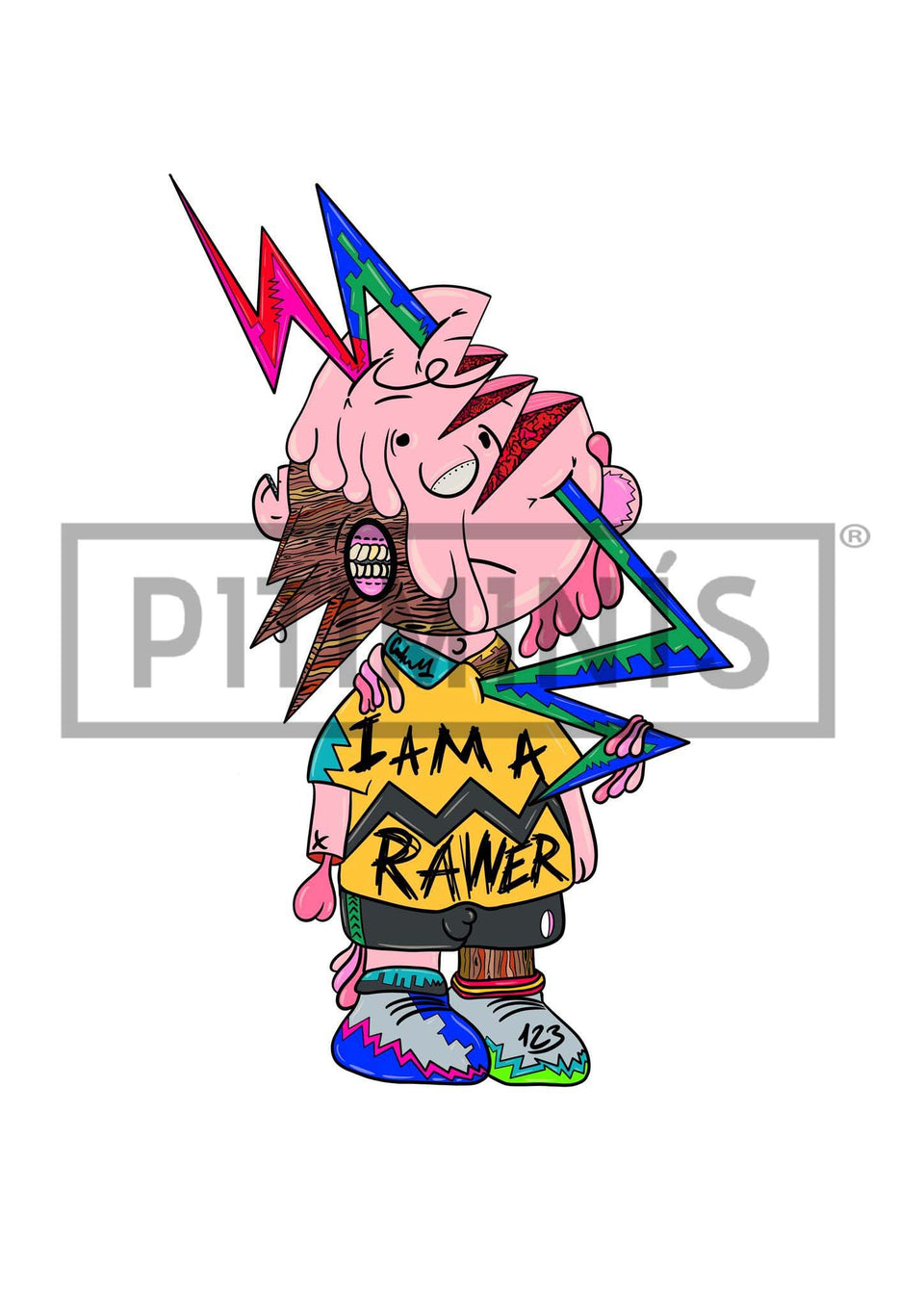 Raw Charlie Brown. Héctor Clarossi. Edición Limitada 15 Unidades.