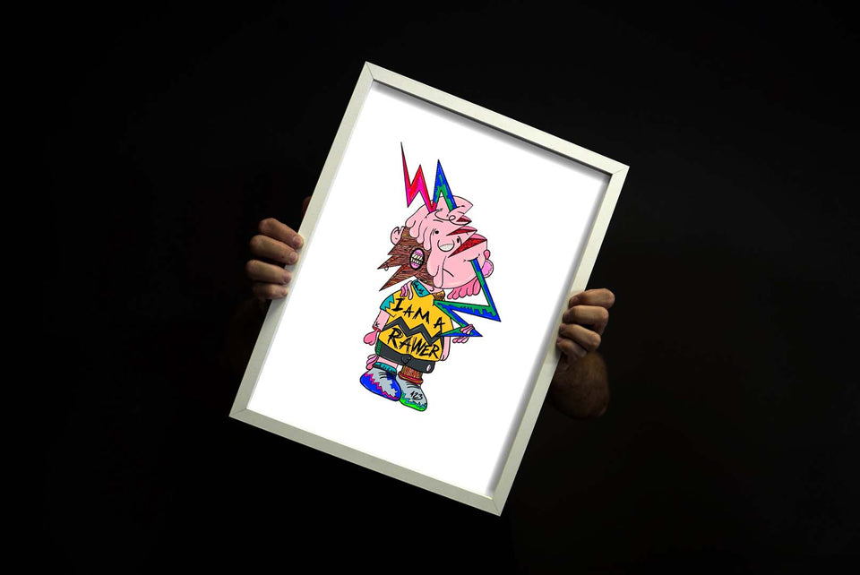 Raw Charlie Brown. Héctor Clarossi. Edición Limitada 15 Unidades.