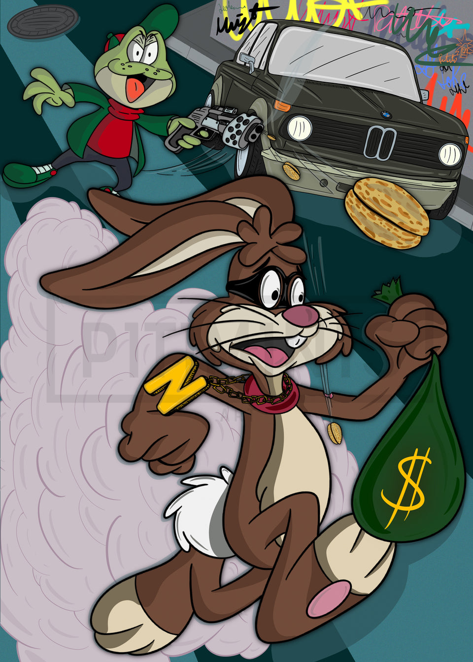 Smack's Gun Night. Héctor Clarossi. Edición Limitada 20 Unidades - Pitiminís