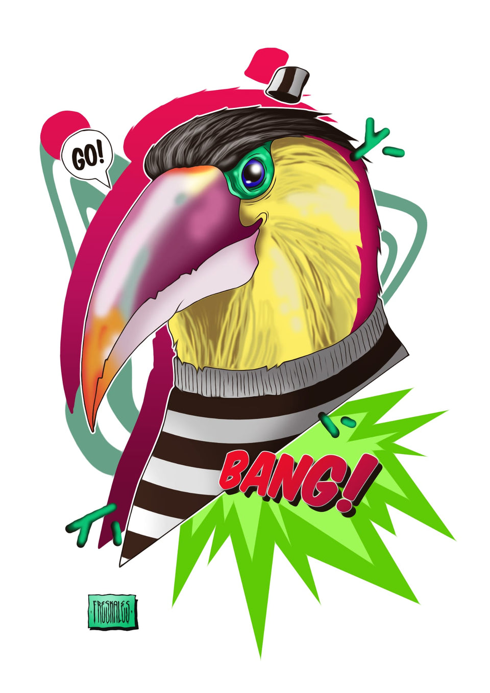 El Prisionero. Freskales. Edición Limitada 15 Unidades. - Pitiminís