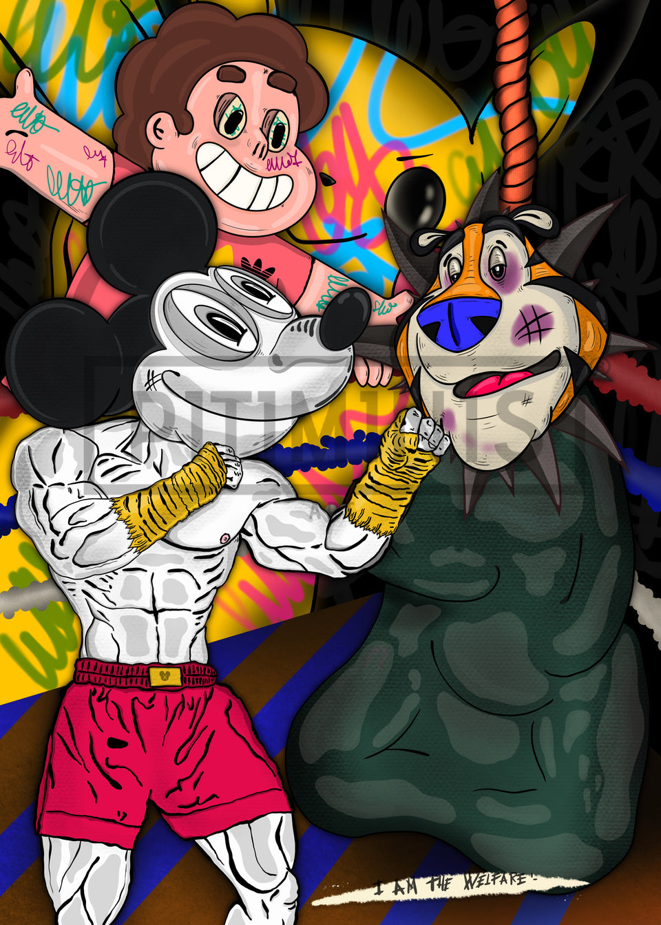 I Am The Welfare. Héctor Clarossi. Edición Limitada 10 Unidades - Pitiminís