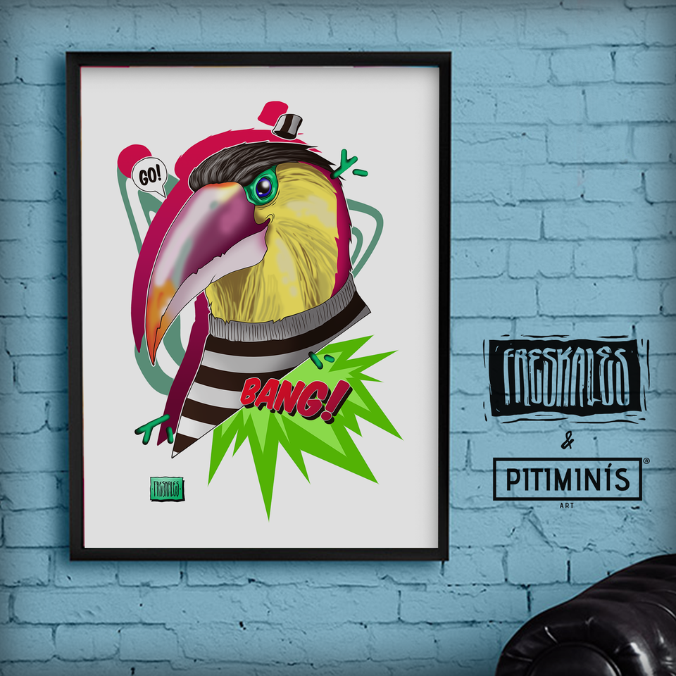 El Prisionero. Freskales. Edición Limitada 15 Unidades. - Pitiminís