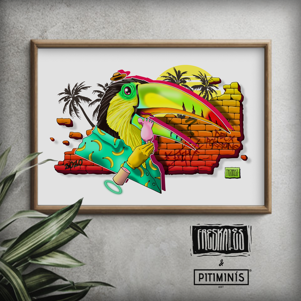 Tropicalia. Freskales. Edición Limitada 15 Unidades. - Pitiminís