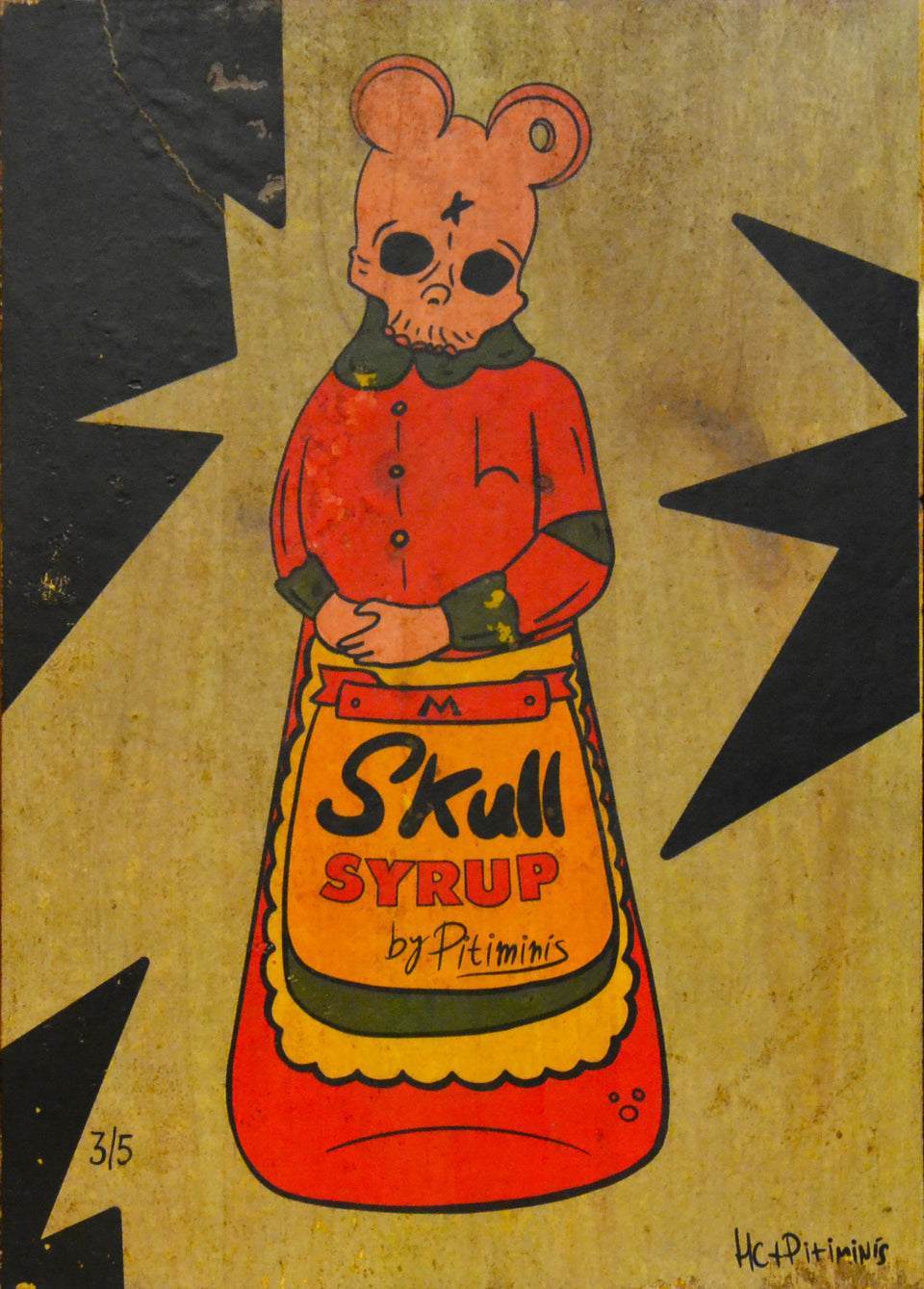 Skull Syrup. Héctor Clarossi, Edición Limitada 5 Unidades - Pitiminís